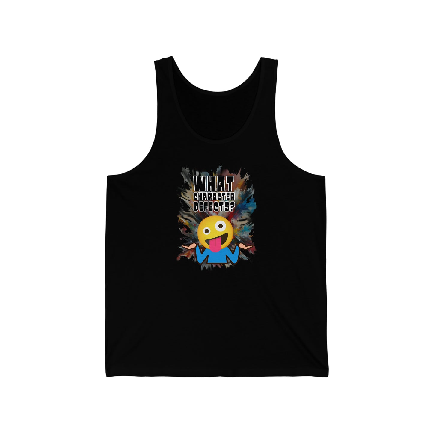 What Character Defects? Unisex Jersey Tank