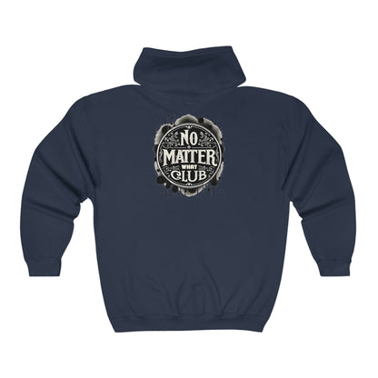 No Matter What Club Unisex Heavy Blend™ Full Zip Hooded Sweatshirt