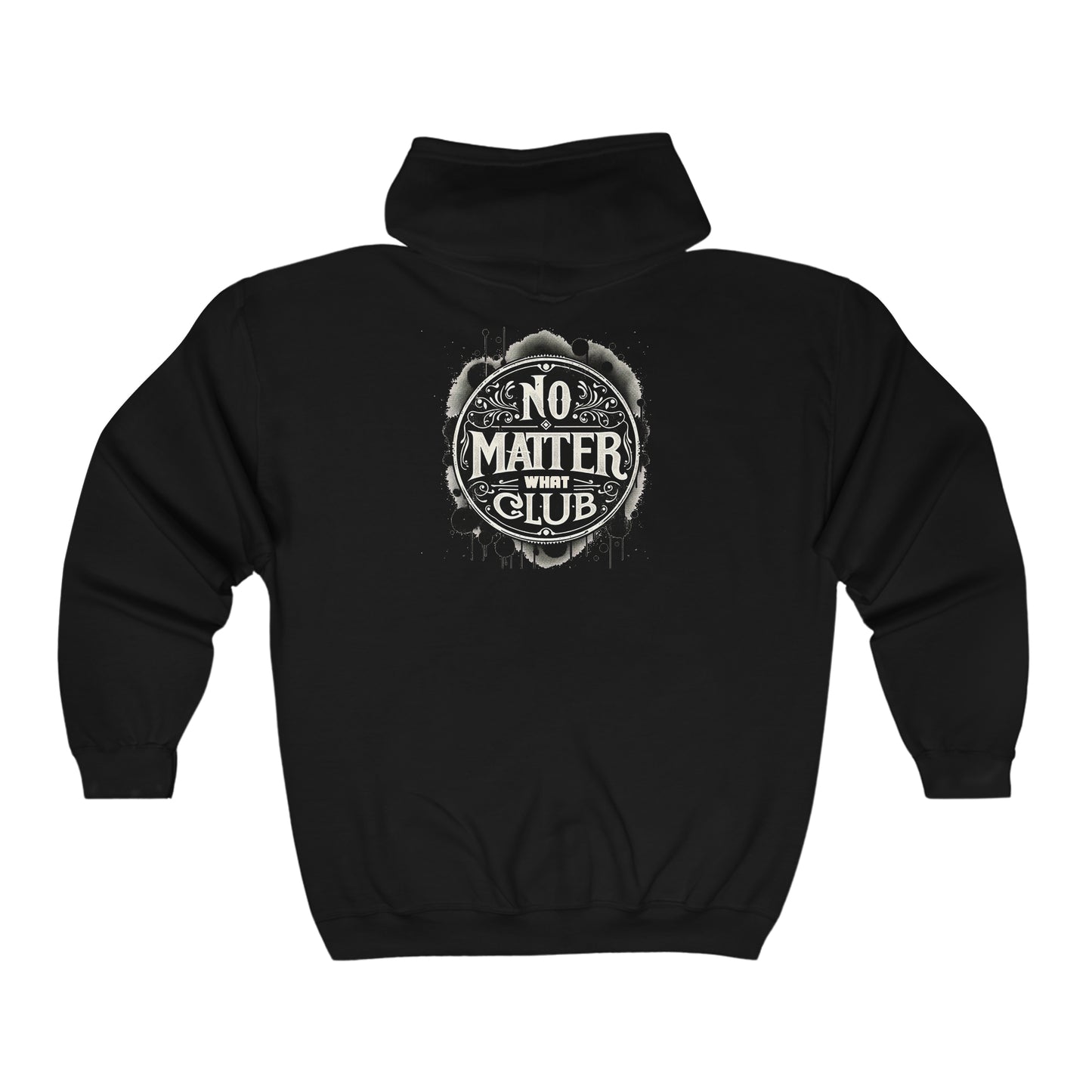 No Matter What Club Unisex Heavy Blend™ Full Zip Hooded Sweatshirt