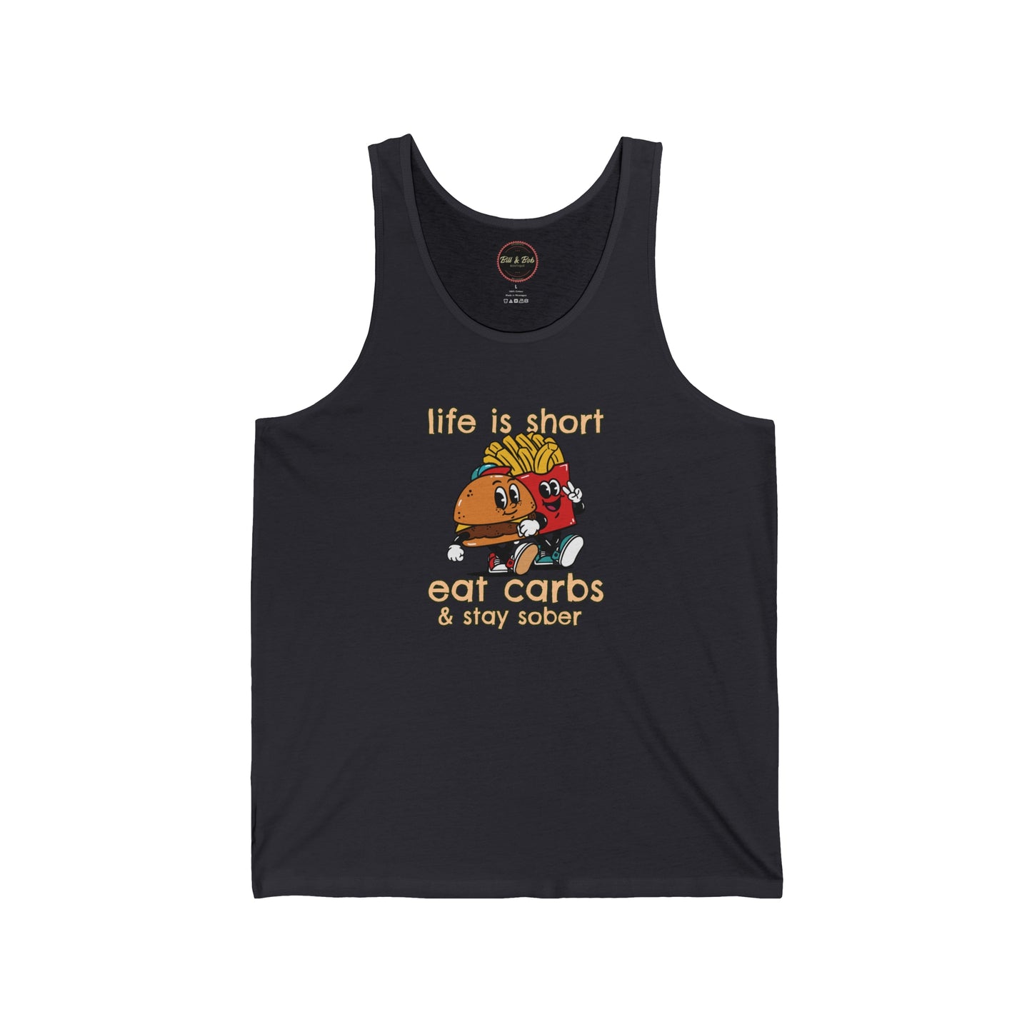 Life is Short Unisex Jersey Tank