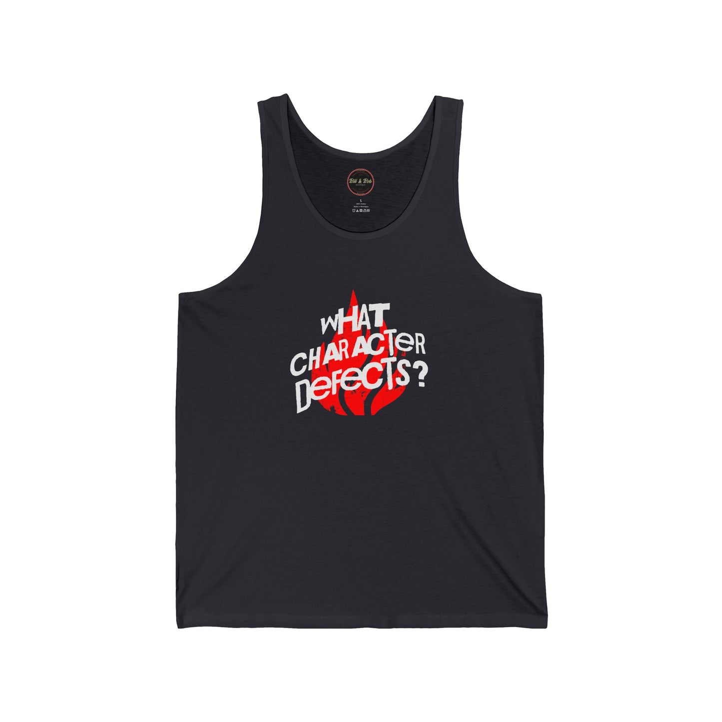 What Character Defects? Unisex Jersey Tank