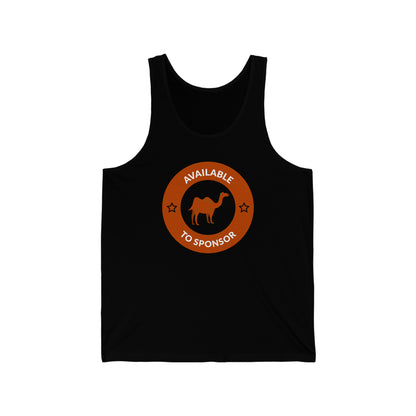 Available to Sponsor Unisex Jersey Tank