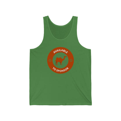 Available to Sponsor Unisex Jersey Tank