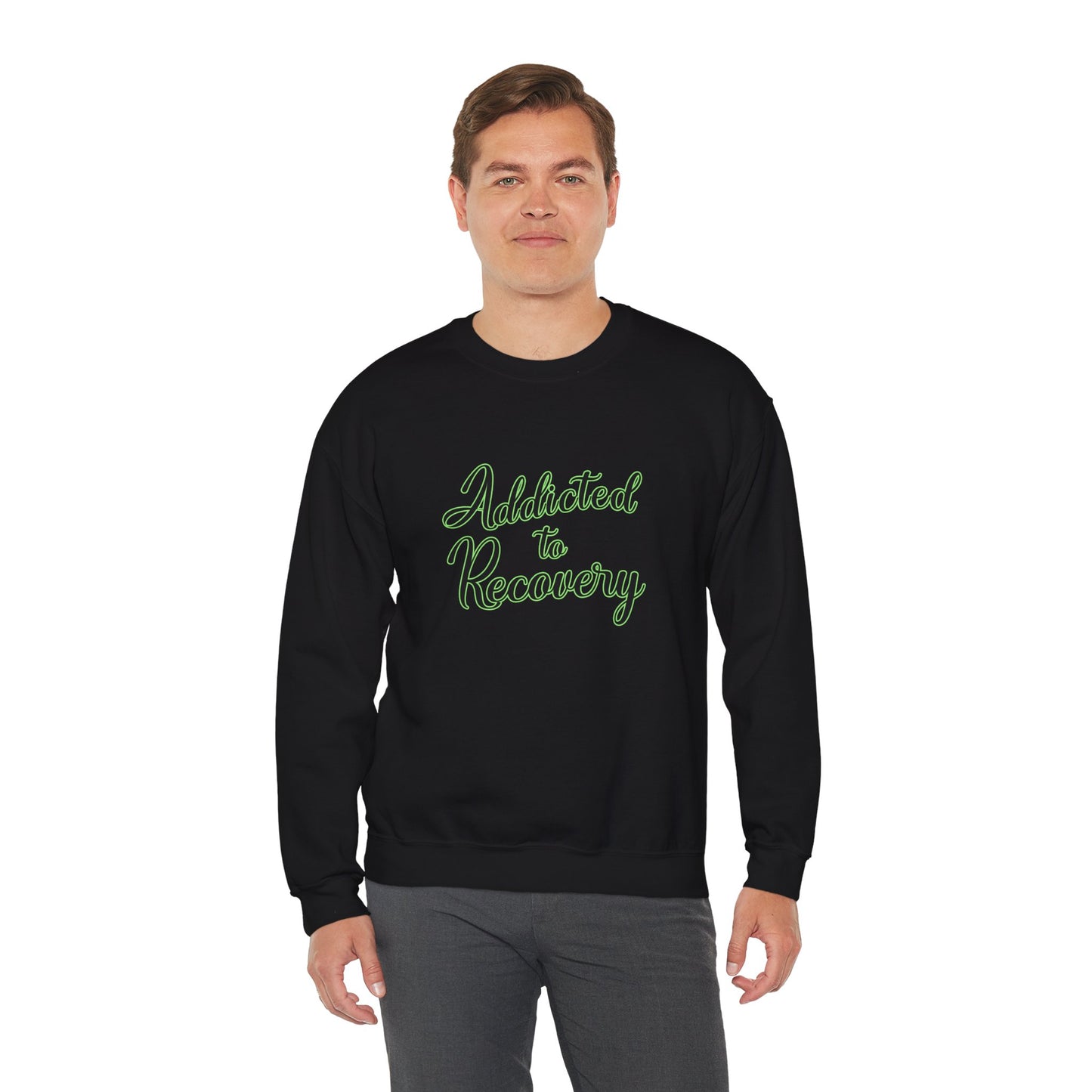 Addicted to Recovery Unisex Heavy Blend™ Crewneck Sweatshirt