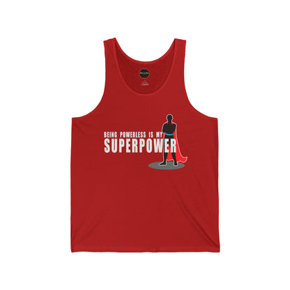 Powerlessness Unisex Jersey Tank