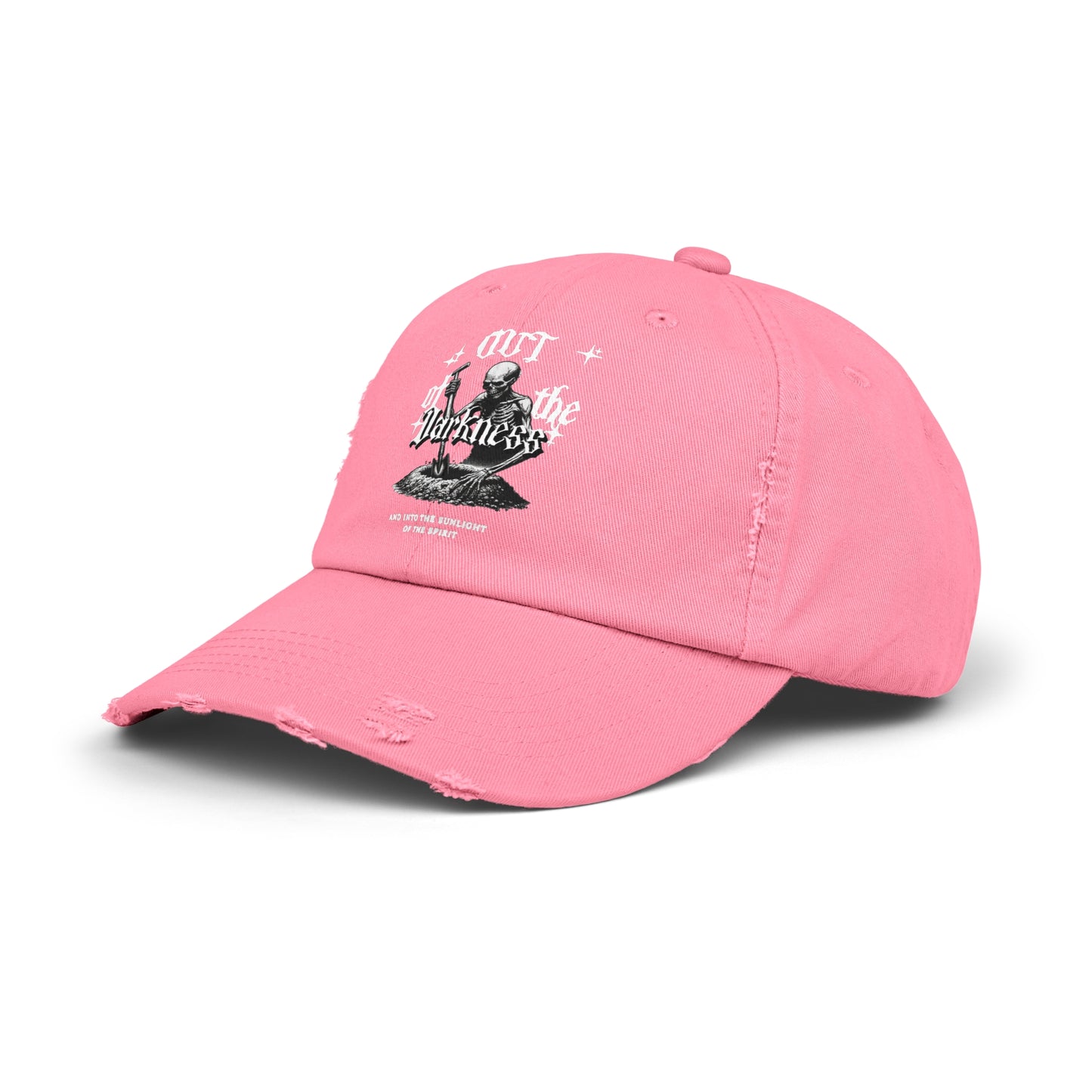 Out of the Darkness Unisex Distressed Cap
