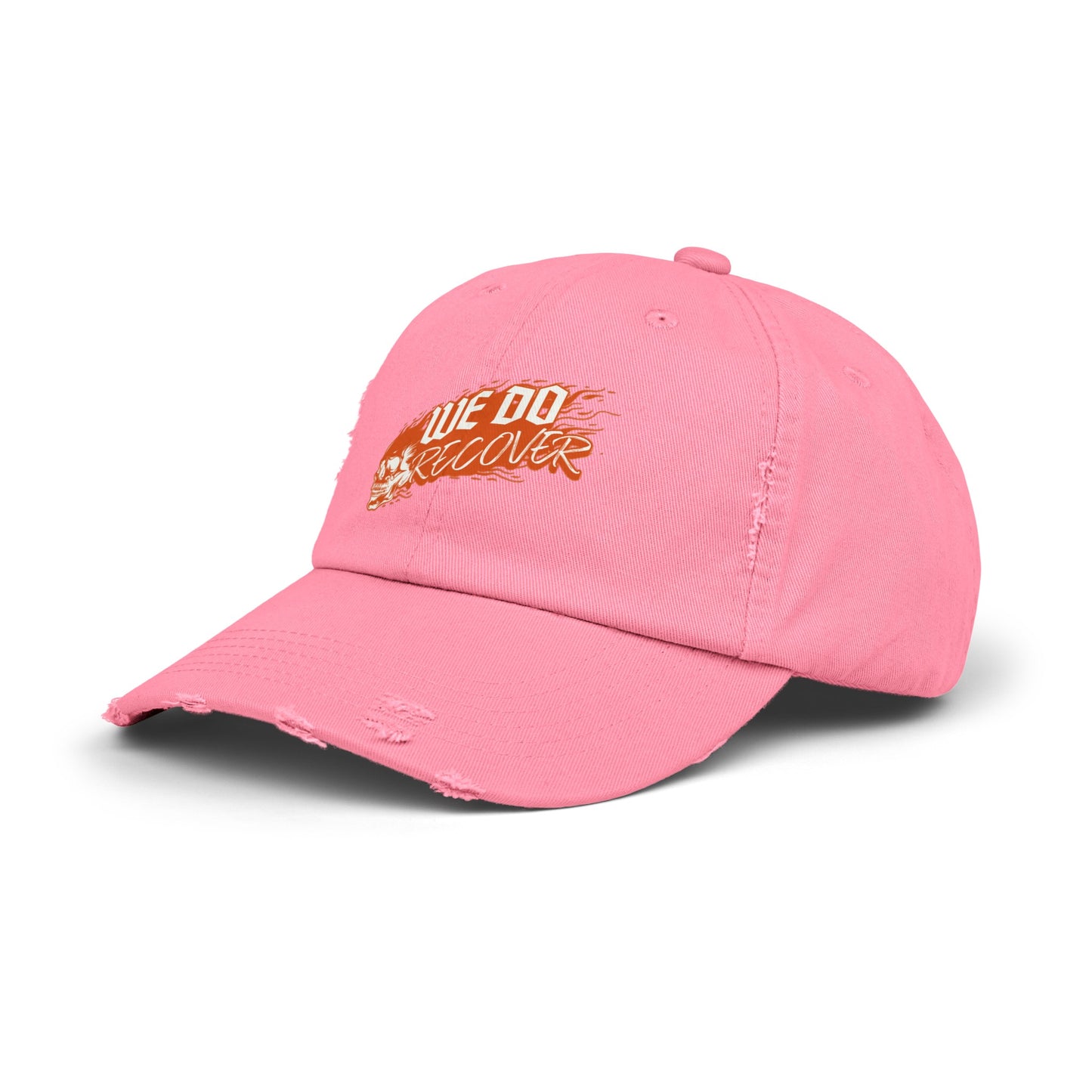 We Do Recover Unisex Distressed Cap