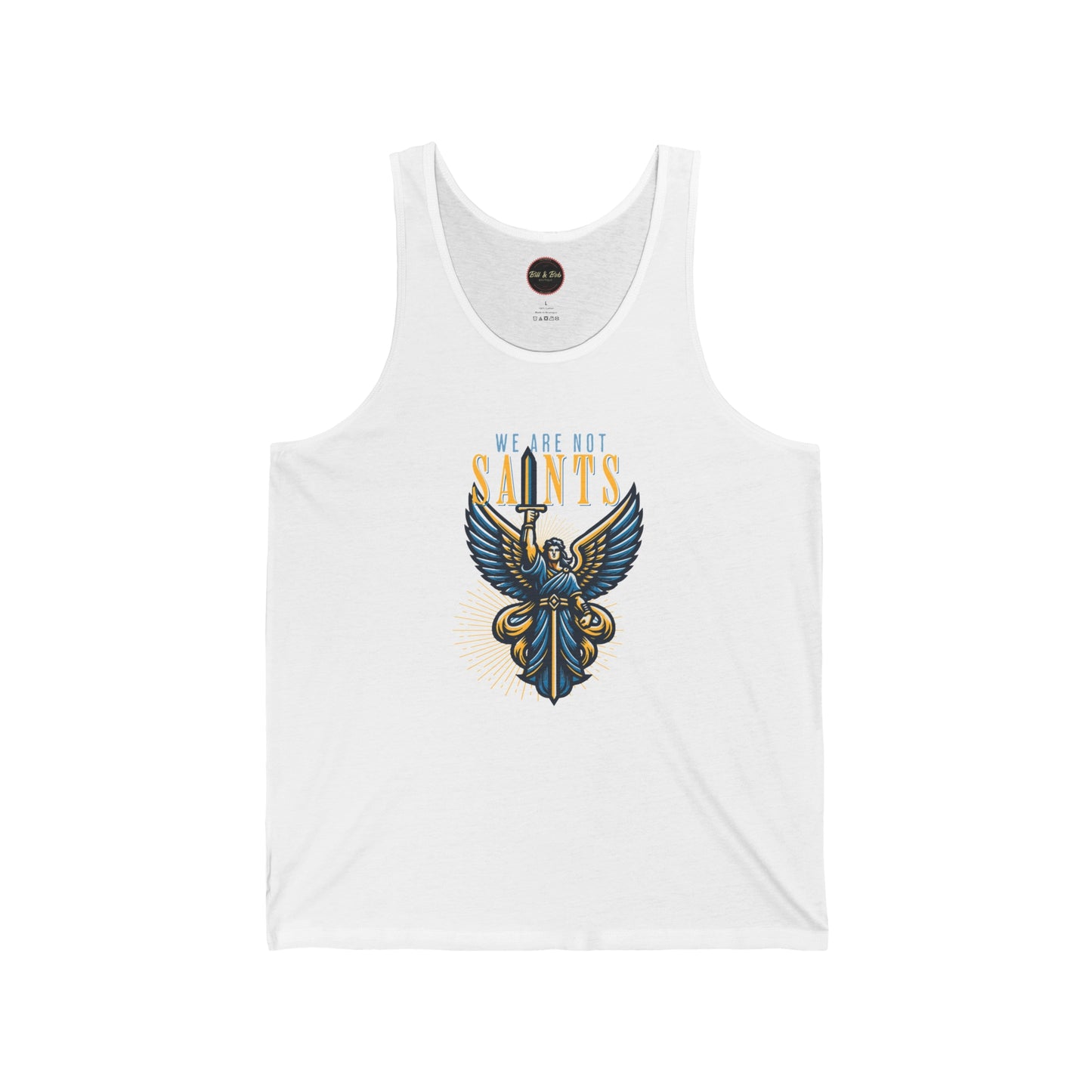 We Are Not Saints Unisex Jersey Tank