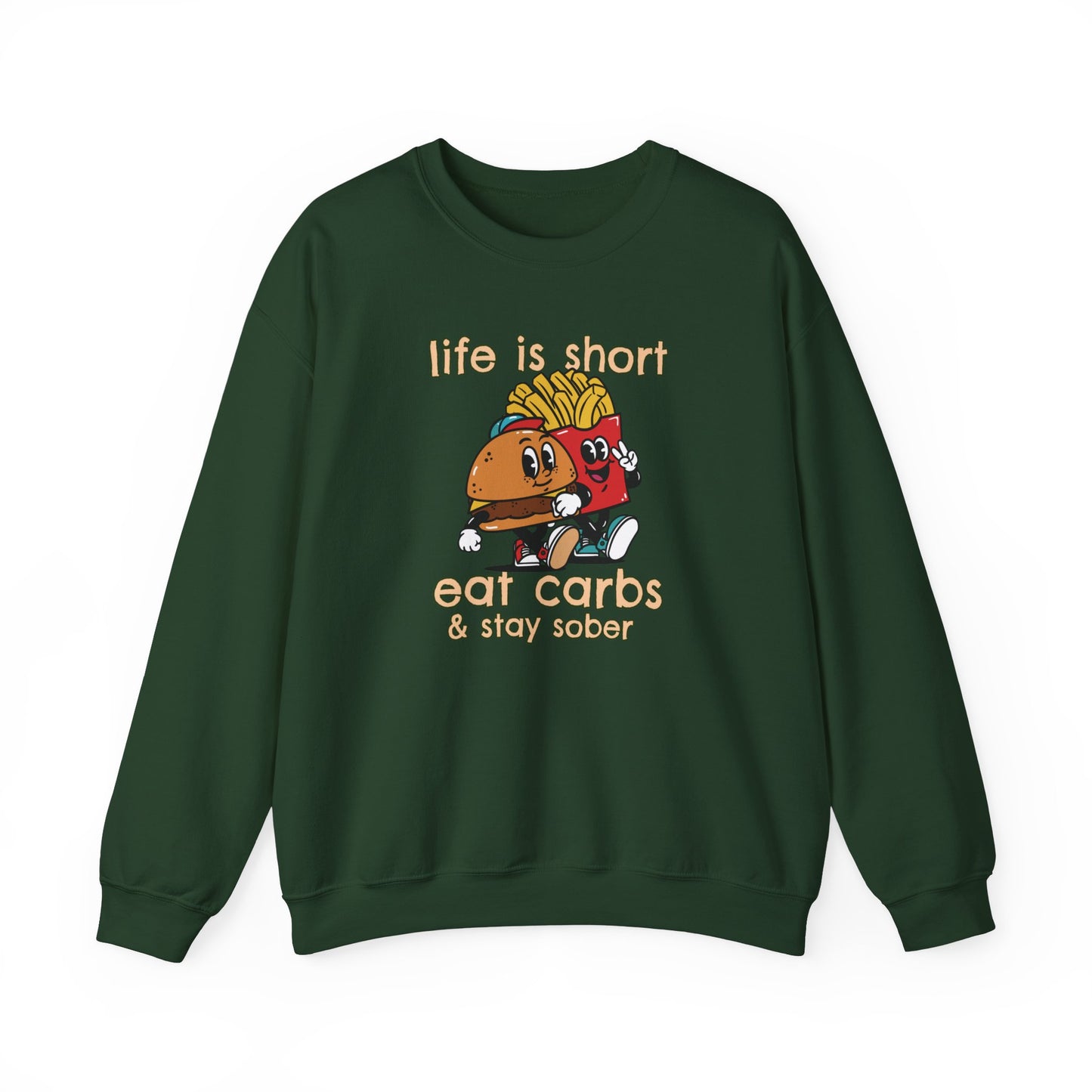 Life is Short Unisex Heavy Blend™ Crewneck Sweatshirt