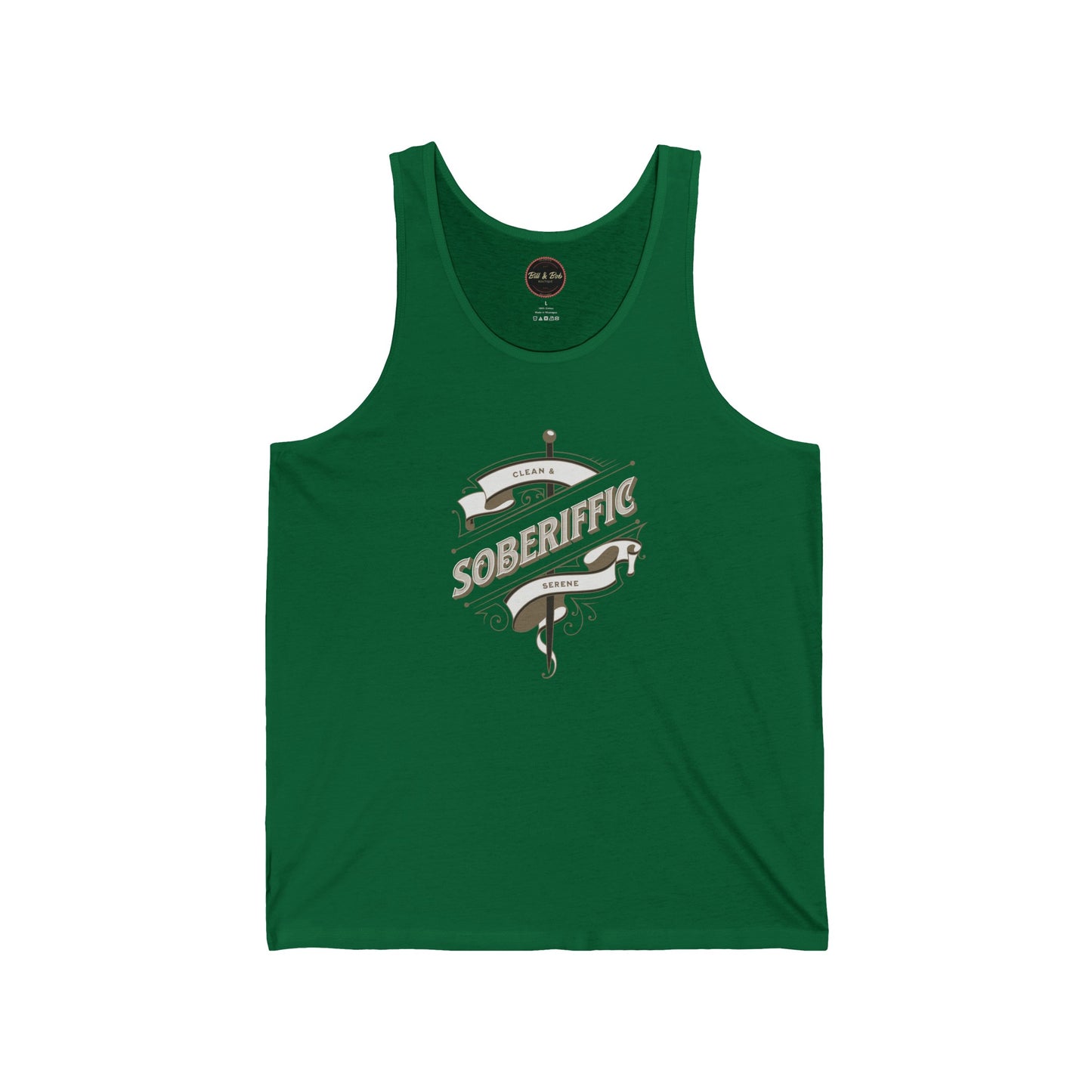 Soberiffic Unisex Jersey Tank