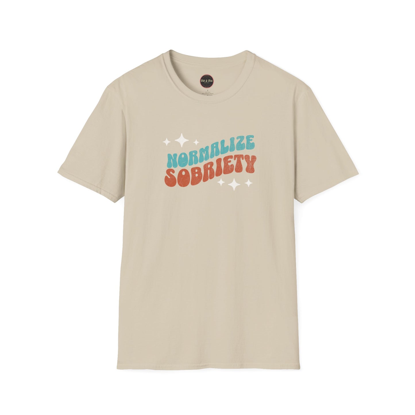 Normalize Sobriety Unisex Softstyle T-Shirt