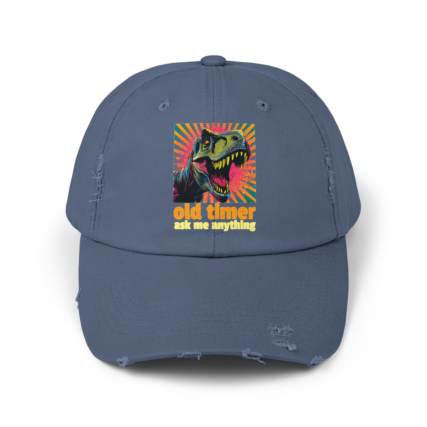 Old Timer Unisex Distressed Cap