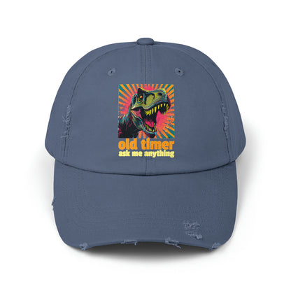 Old Timer Unisex Distressed Cap