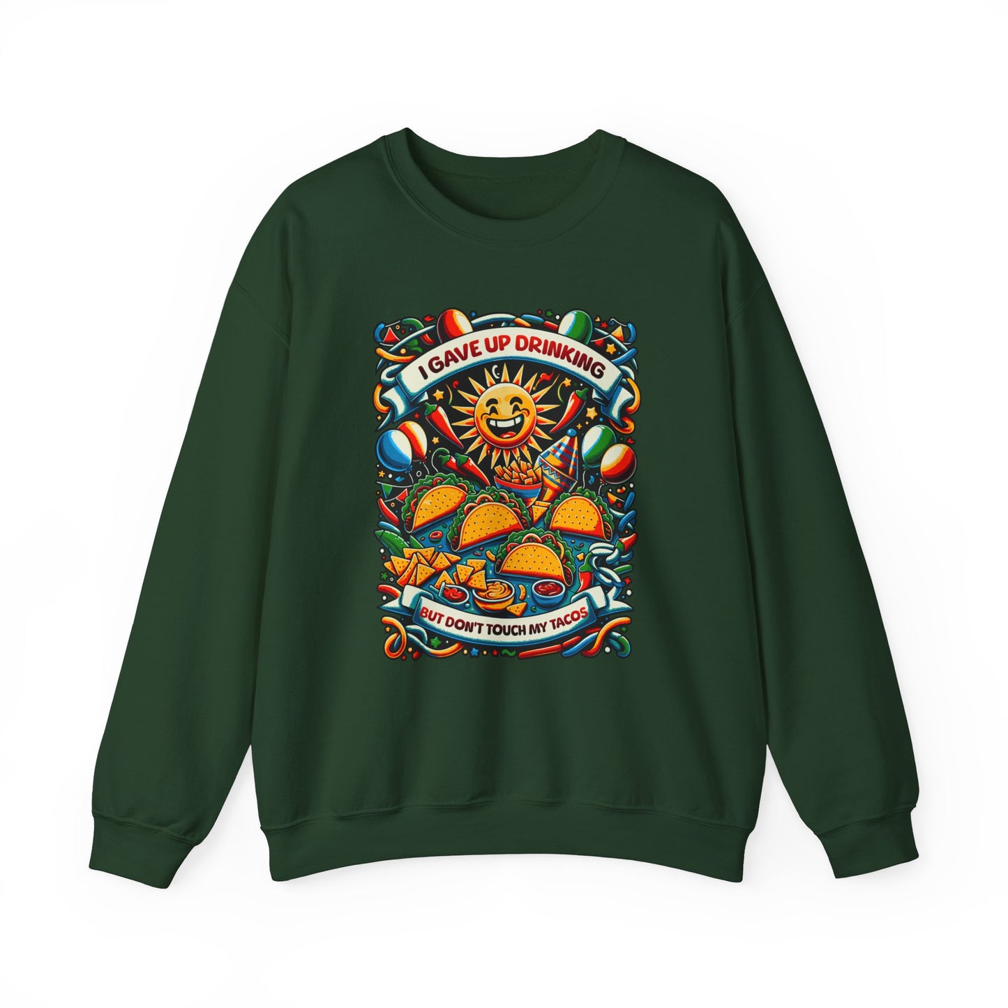 Tacos Unisex Heavy Blend™ Crewneck Sweatshirt