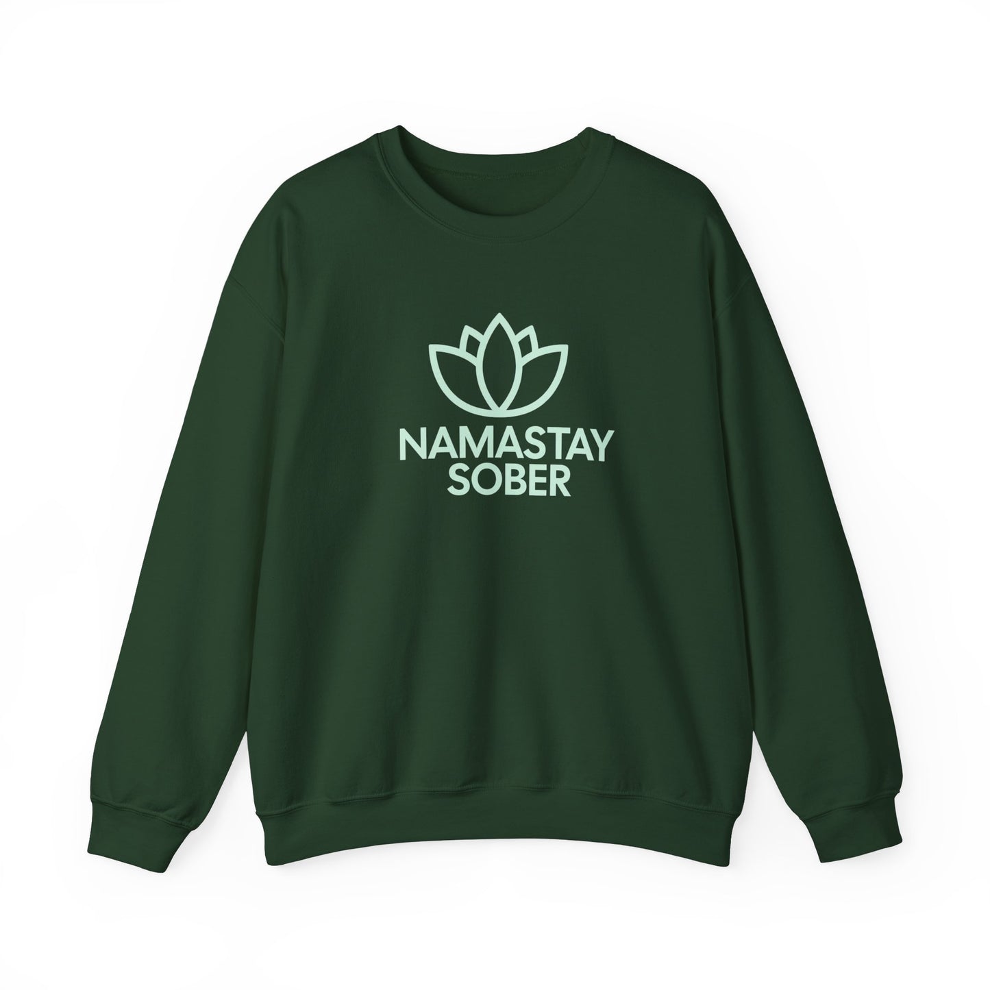 Namastay Sober Unisex Heavy Blend™ Crewneck Sweatshirt