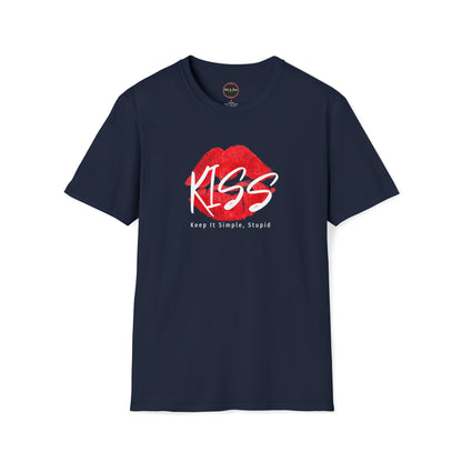 Keep it Simple, Stupid: KISS Unisex Softstyle T-Shirt