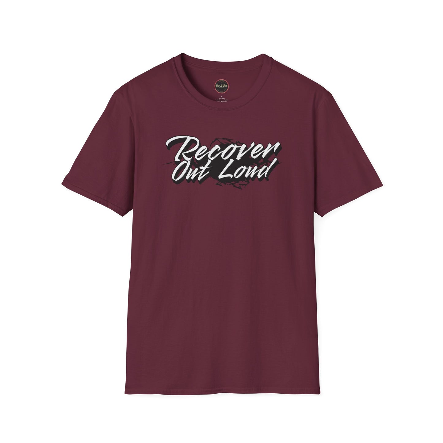 Recover Out Loud Unisex Softstyle T-Shirt