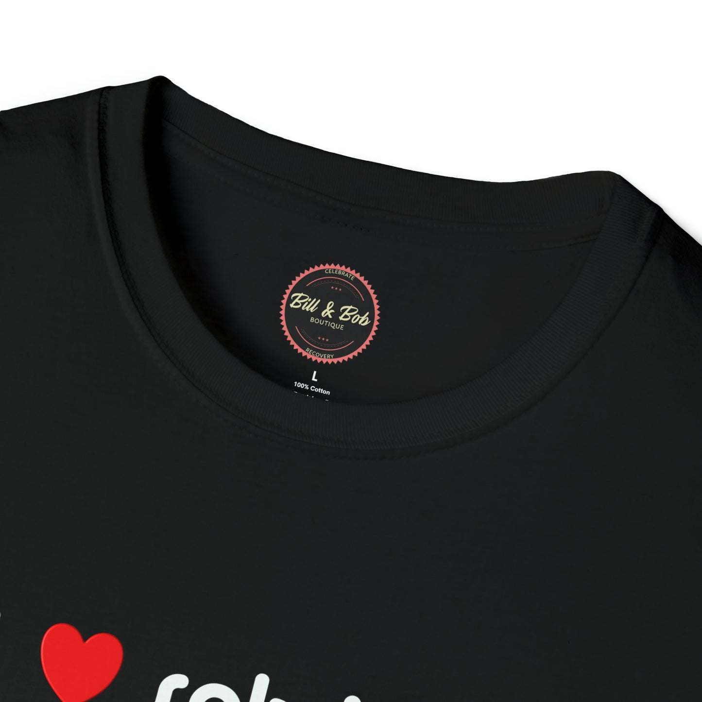 I Heart Sobriety Unisex Softstyle T-Shirt