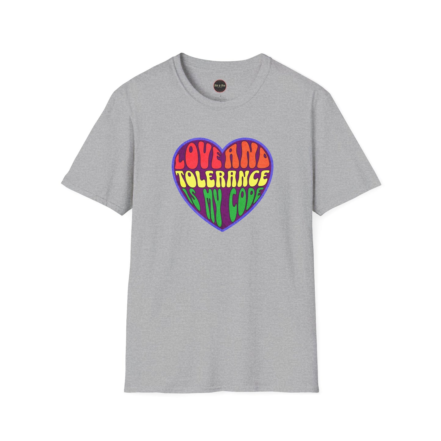 Love and Tolerance Unisex Softstyle T-Shirt