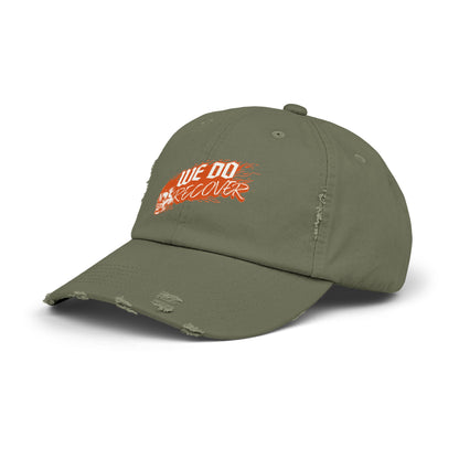 We Do Recover Unisex Distressed Cap