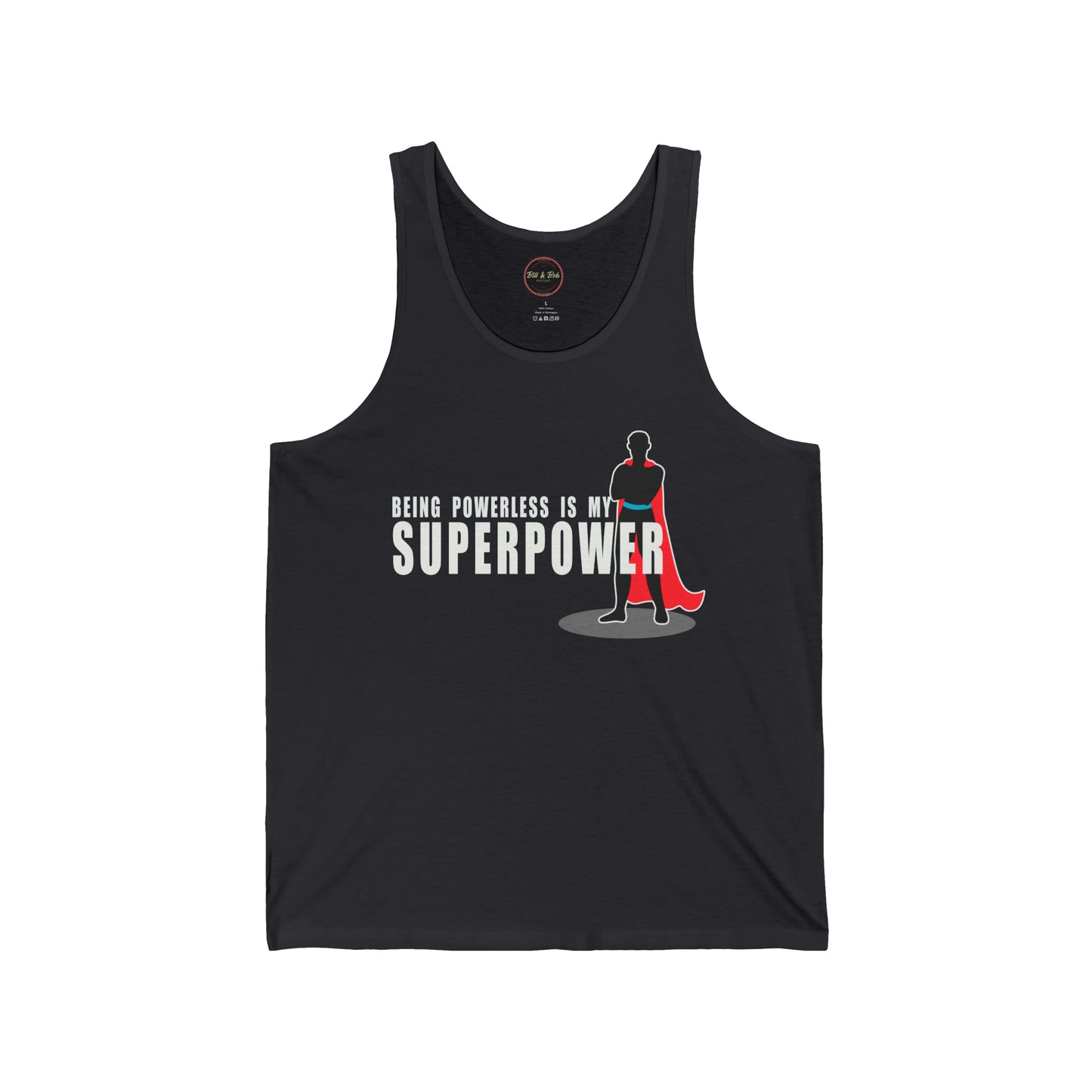 Powerlessness Unisex Jersey Tank