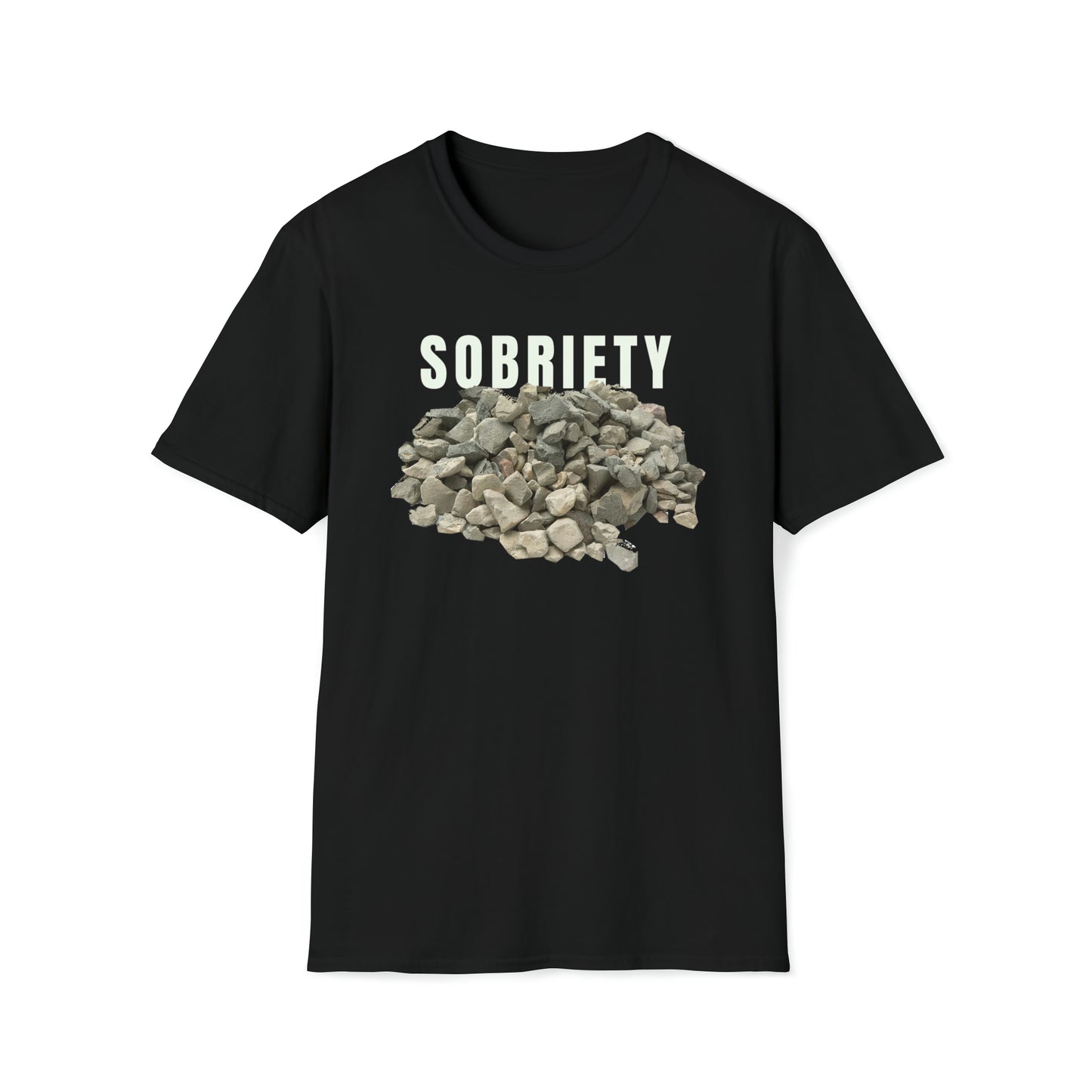 Sobriety Rocks Unisex Softstyle T-Shirt