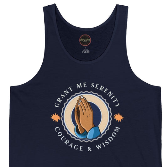 Serenity Courage Wisdom Unisex Jersey Tank