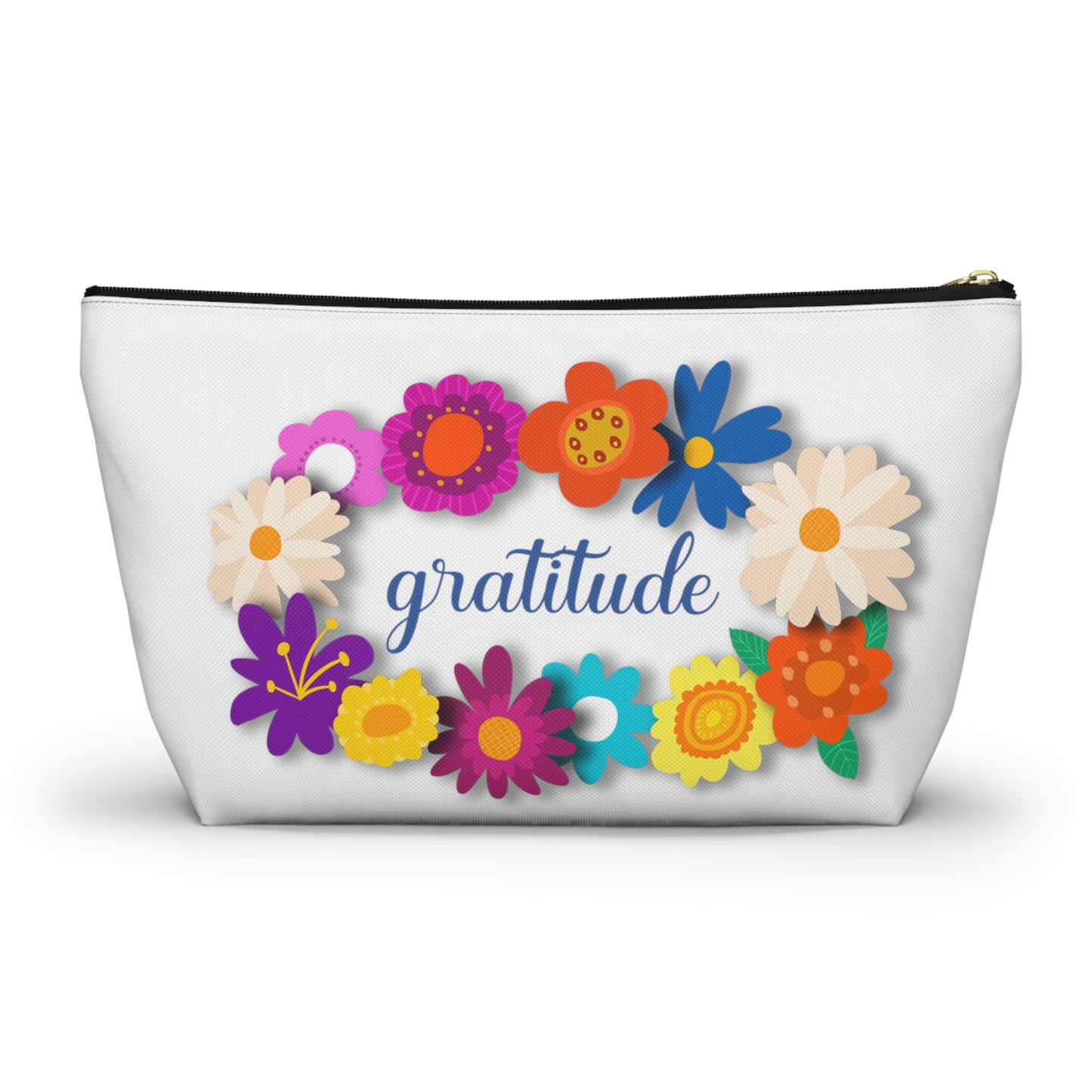 Gratitude Accessory Pouch w T-bottom