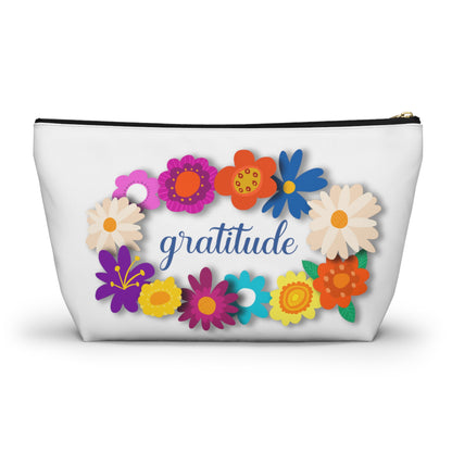 Gratitude Accessory Pouch w T-bottom