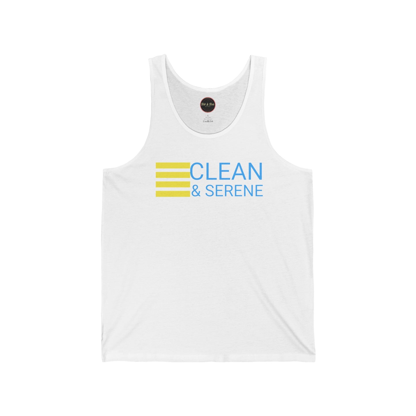 Clean & Serene Unisex Jersey Tank