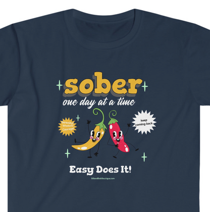 Sober Peppers Unisex Softstyle T-Shirt