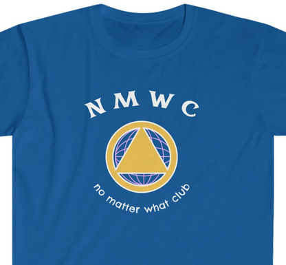 No Matter What Club Unisex Softstyle T-Shirt for sober people in recovery