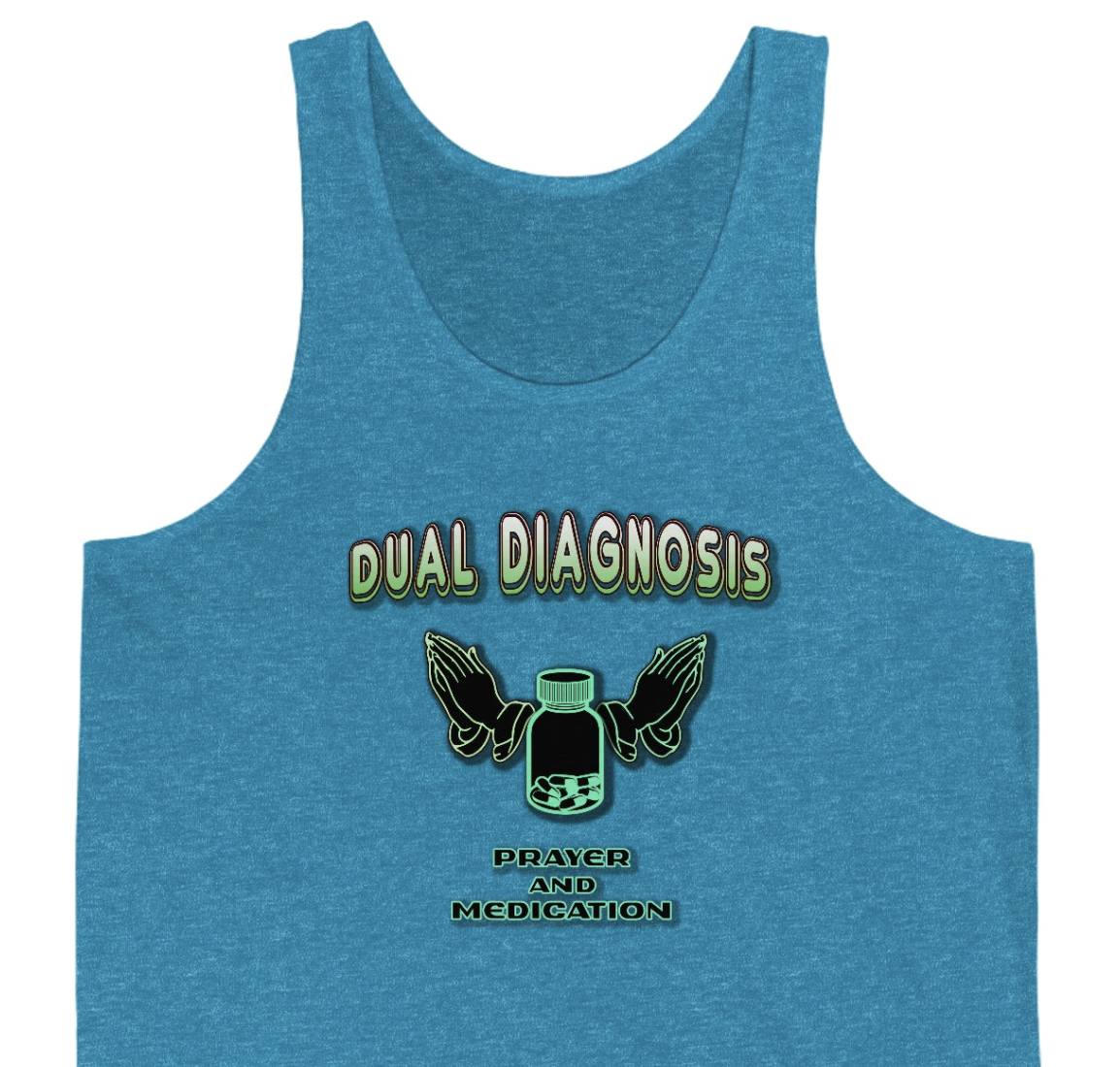 Dual Diagnosis Unisex Jersey Tank