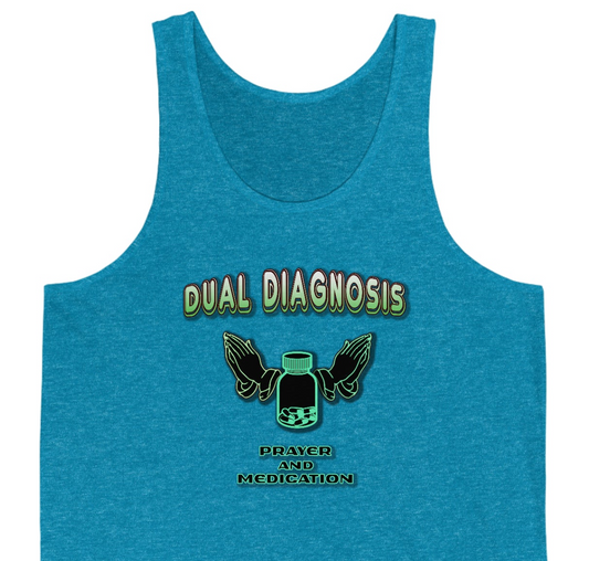 Dual Diagnosis Unisex Jersey Tank