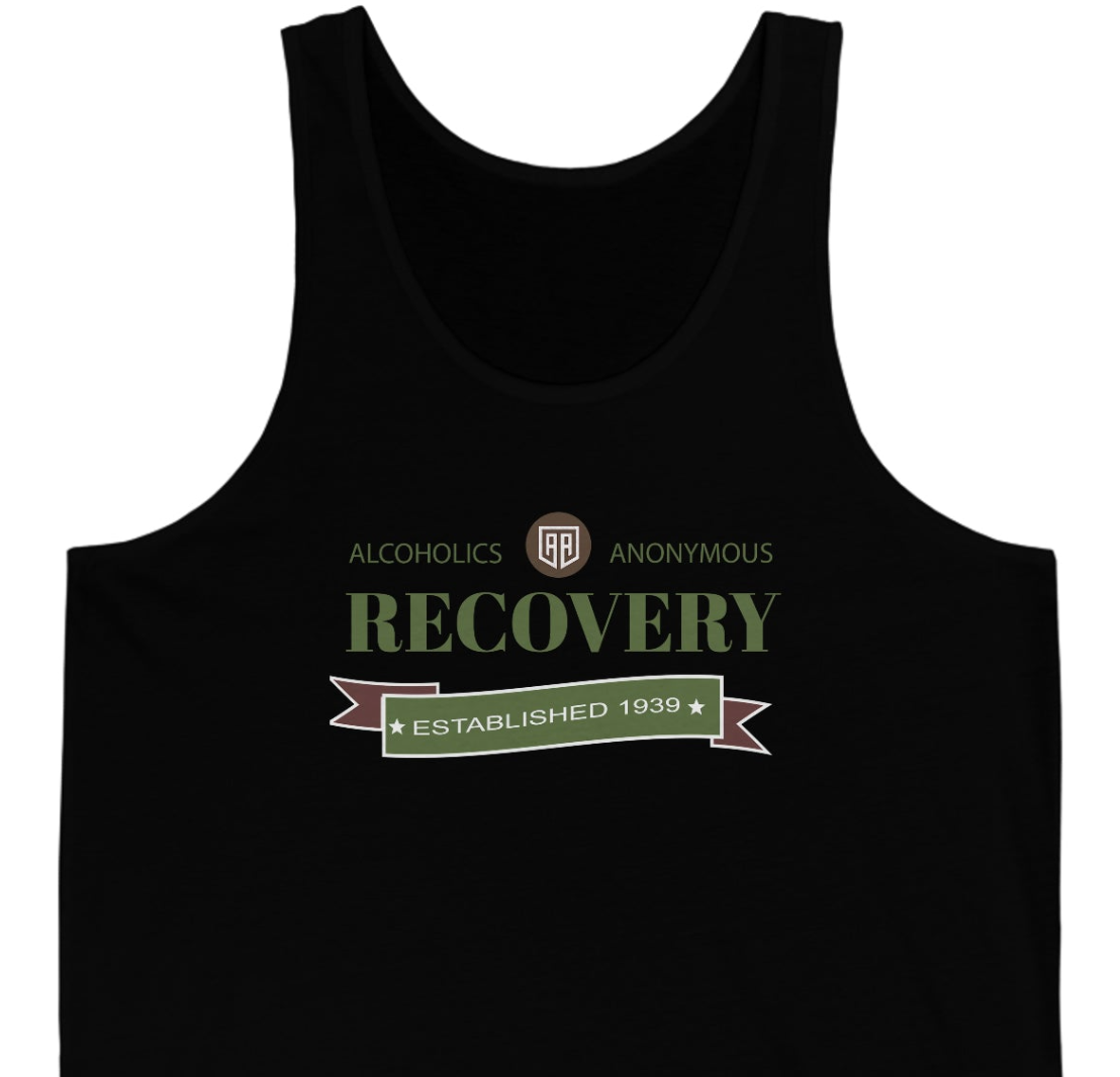 Recovery Unisex Jersey Tank