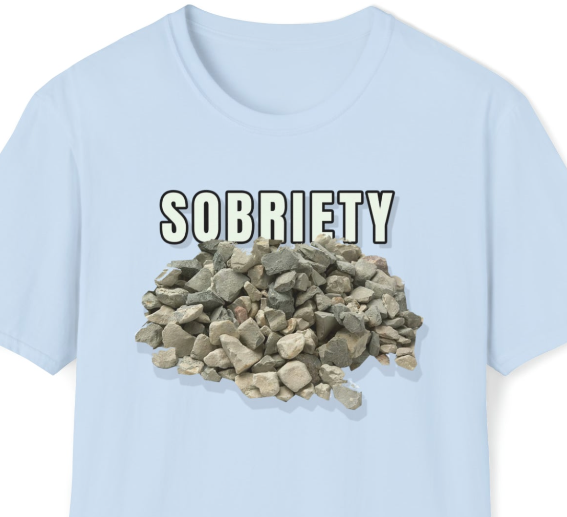 Sobriety Rocks Unisex Softstyle T-Shirt