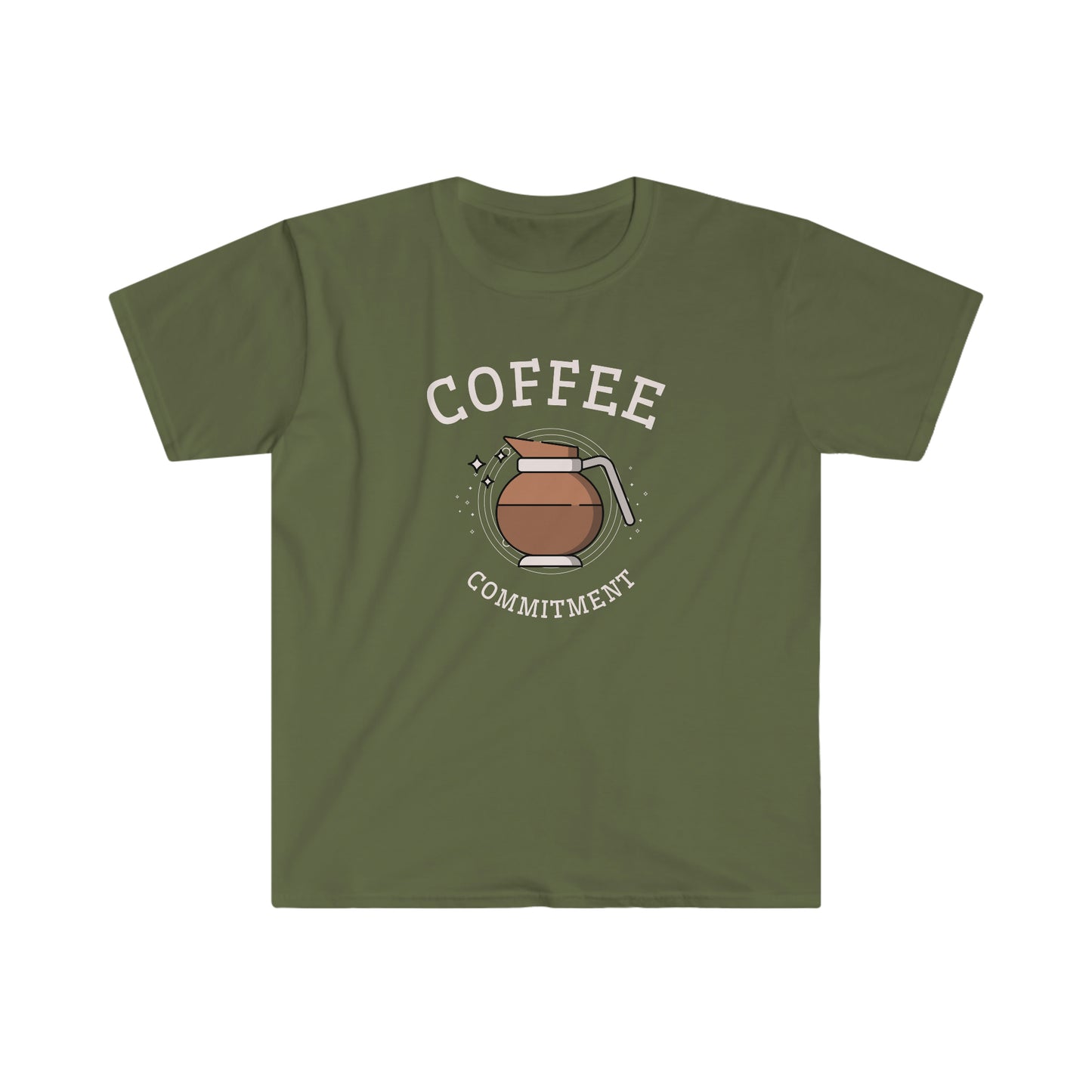 Coffee Commitment Unisex Softstyle T-Shirt