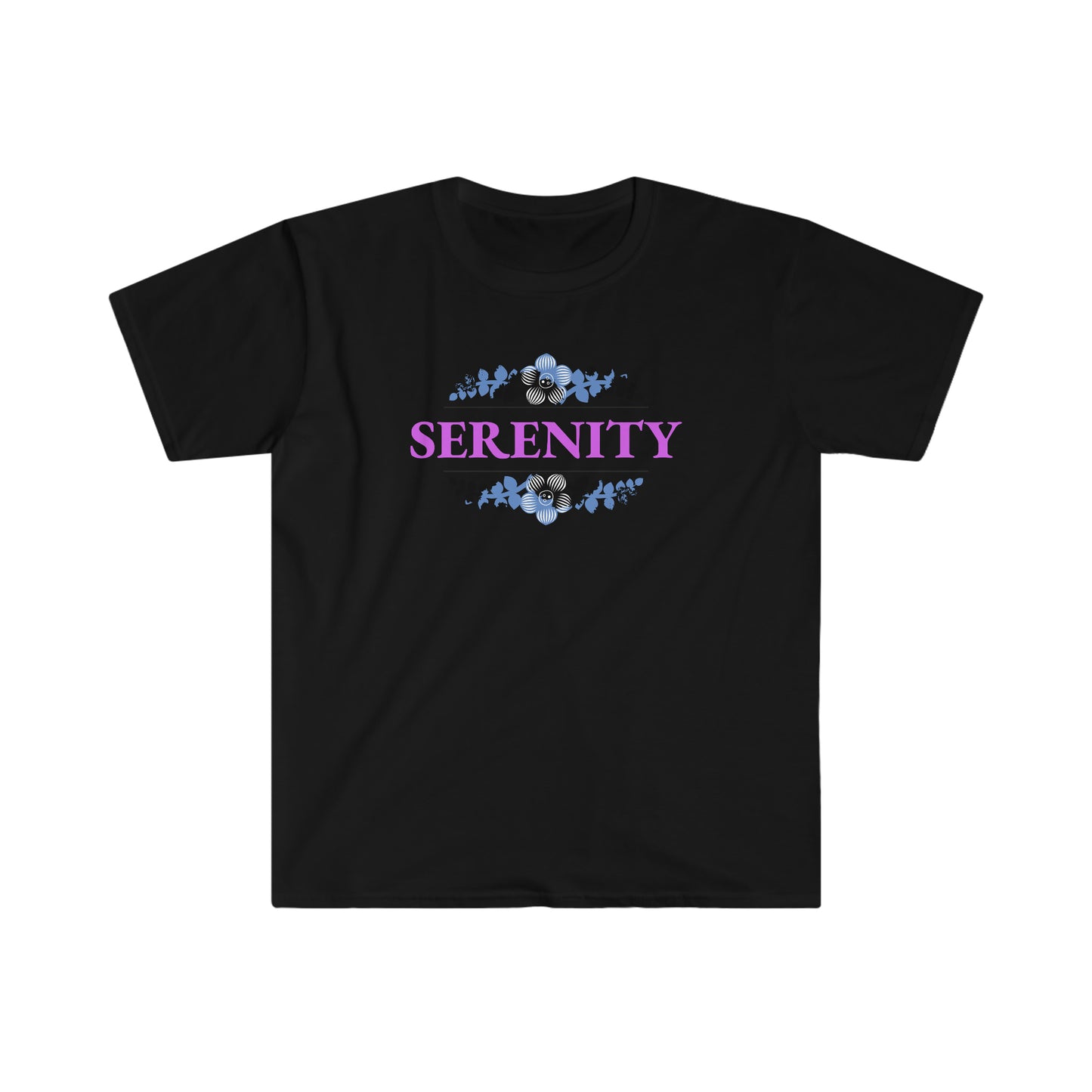 Serenity Unisex Softstyle T-Shirt for sober people in recovery