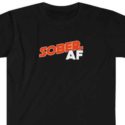 Sober AF Unisex Softstyle T-Shirt