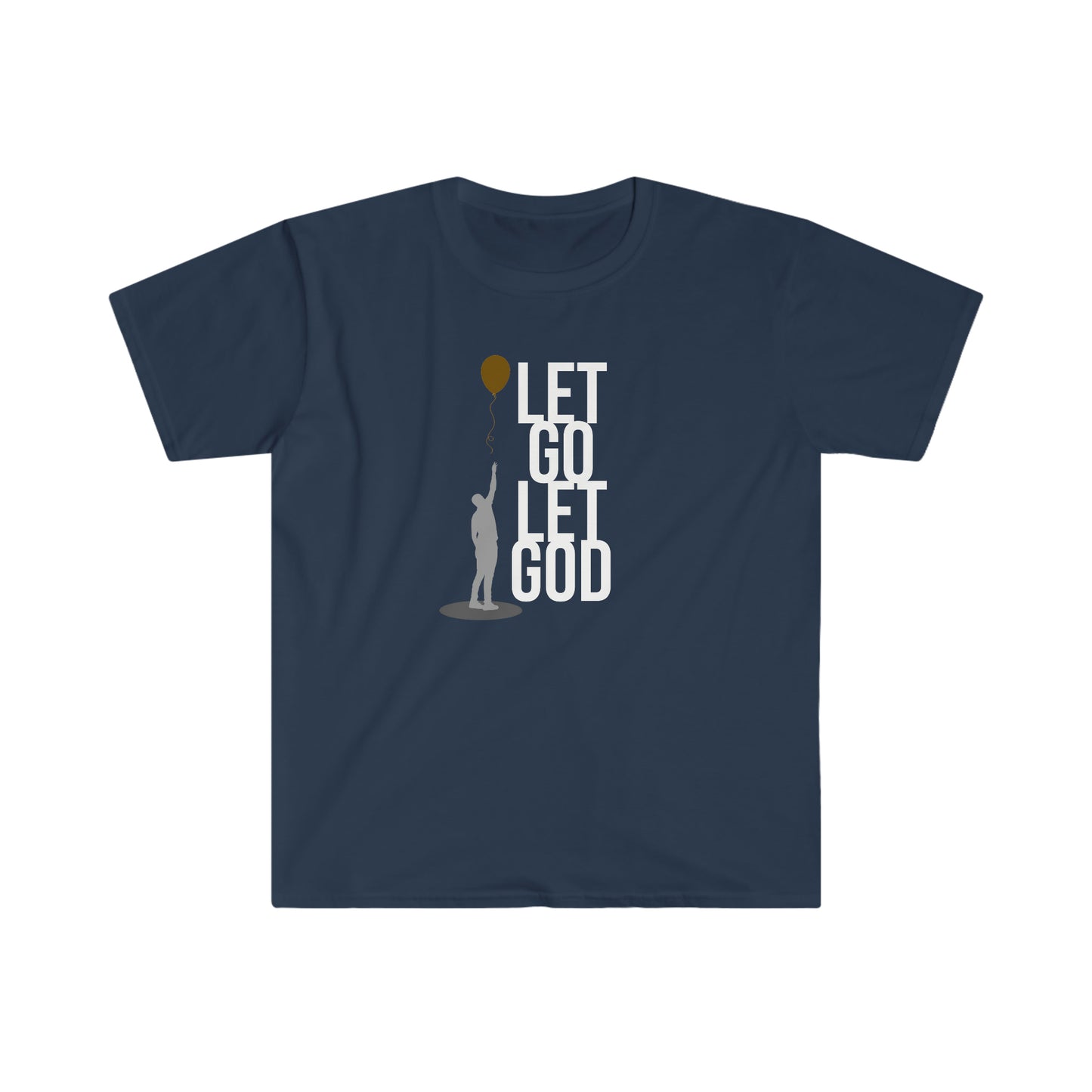 Sobriety t-shirt - Let Go Let God Unisex T-Shirt for sober people in recovery