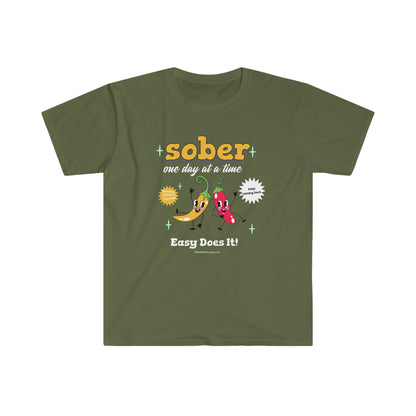 Sober Peppers Unisex Softstyle T-Shirt