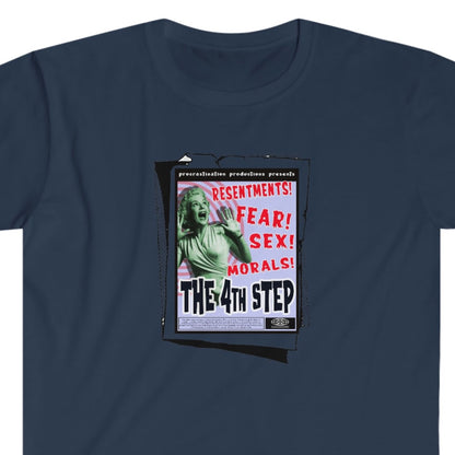 4th Step Unisex Softstyle T-Shirt for sober people in recovery