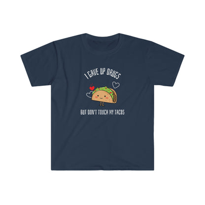 Tacos Unisex Softstyle T-Shirt for clean and sober people in recovery