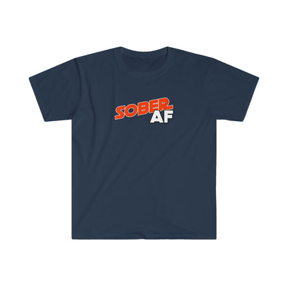 Sober AF Unisex Softstyle T-Shirt