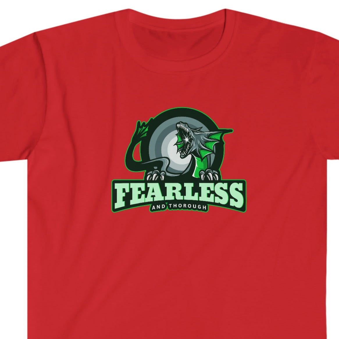 Sobriety t-shirt Fearless and Thorough Unisex Softstyle T-Shirt for people in recovery