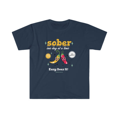 Sober Peppers Unisex Softstyle T-Shirt