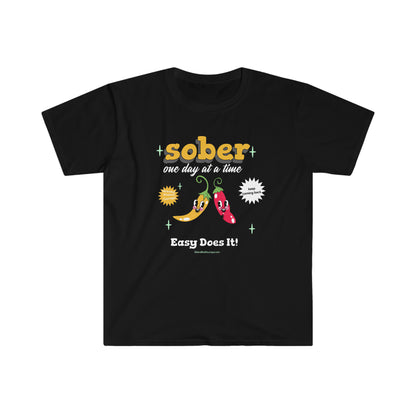 Sober Peppers Unisex Softstyle T-Shirt