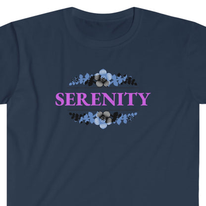 Serenity Unisex Softstyle T-Shirt for sober people in recovery