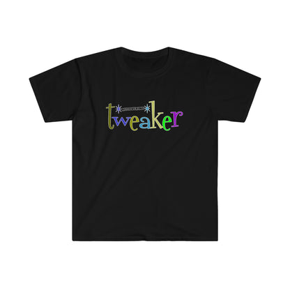 Sobriety t-shirt - Recovering Tweaker Unisex Softstyle T-Shirt