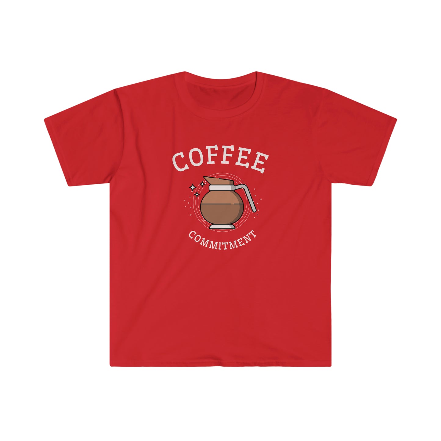 Coffee Commitment Unisex Softstyle T-Shirt